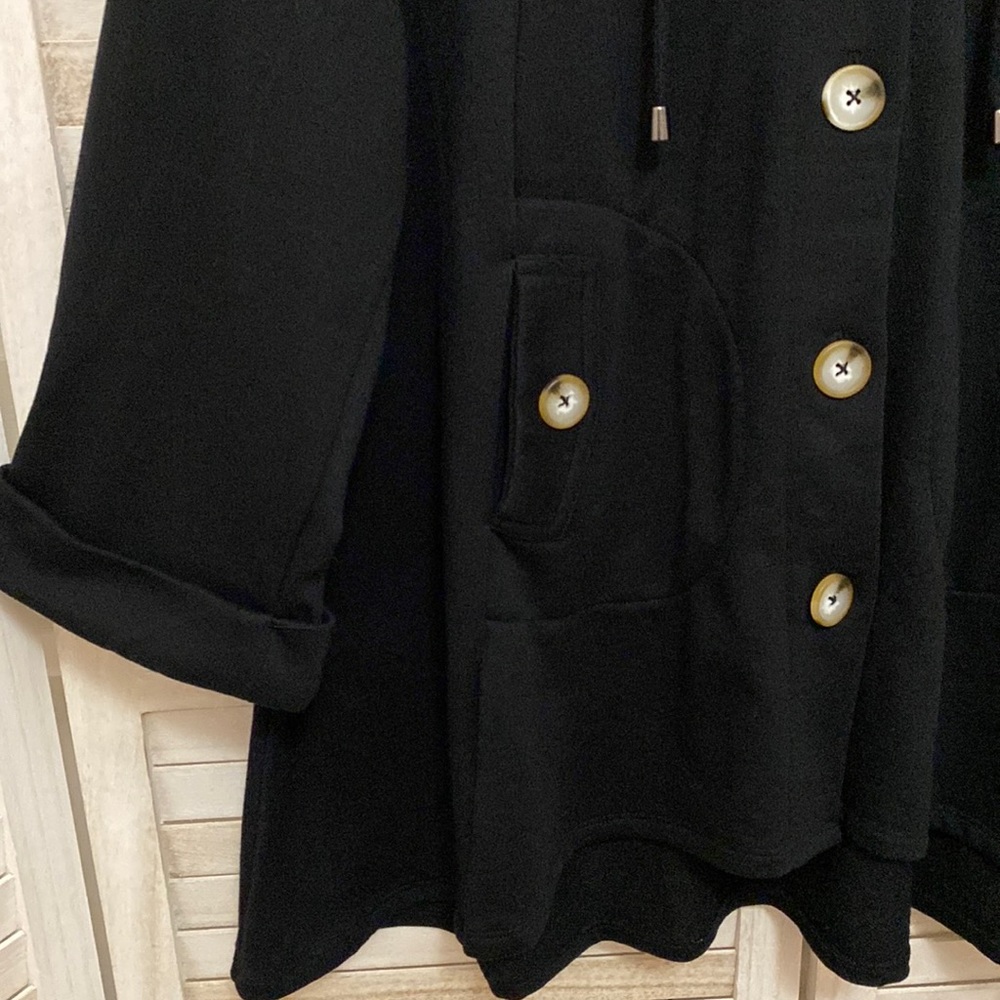 Christian Siriano Ponte A-line Hooded Jacket Size 1X - Picture 4 of 10